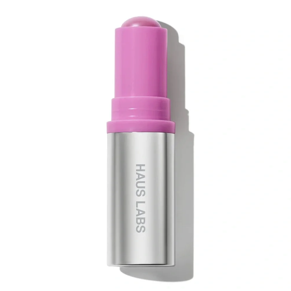 Haus Labs Color Fuse Glassy Blush Balm stick in Glassy Lilac, Pitaya or Rosette